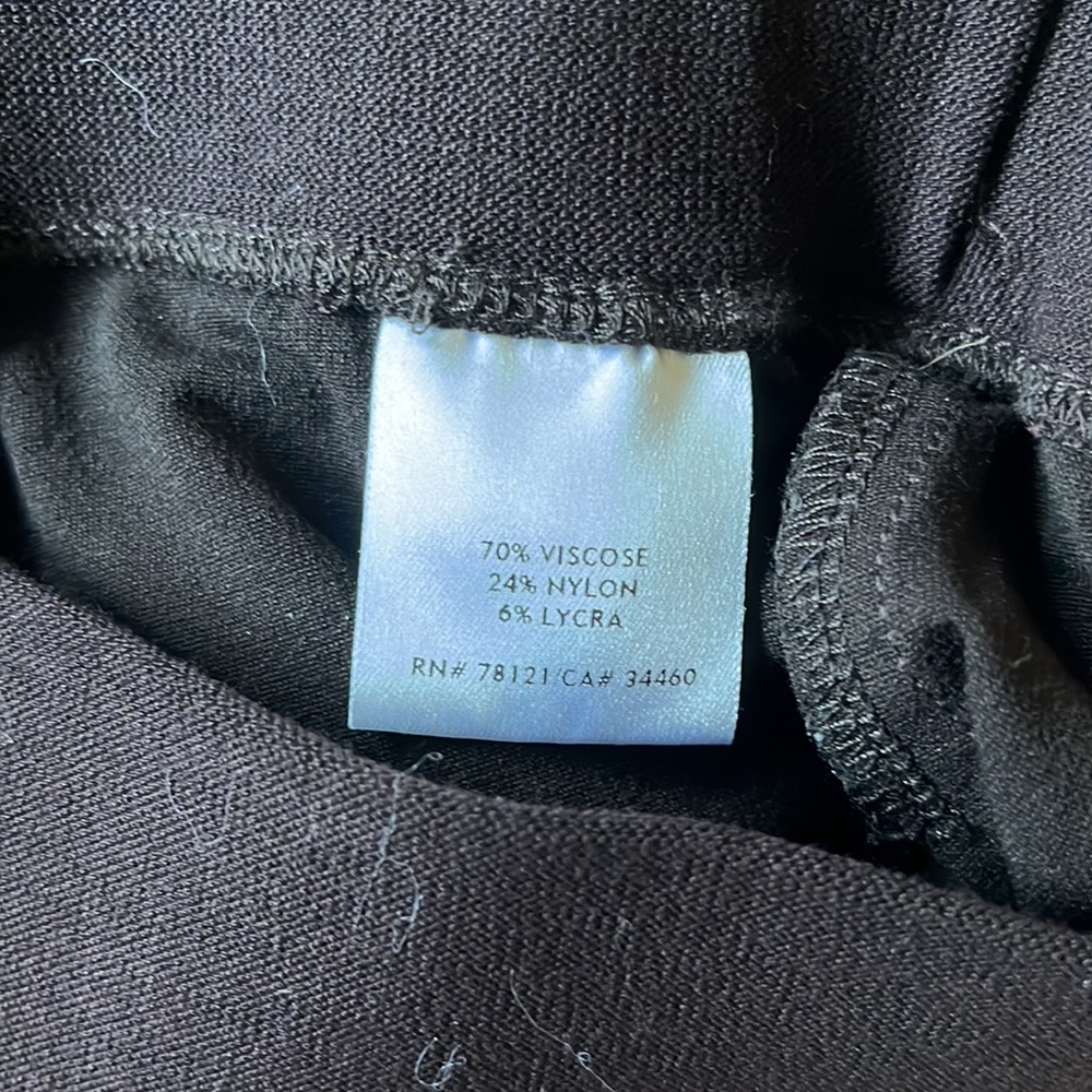 Eileen Fisher Plum Color Straight Leg Pull On Pants Size S - Picture 5 of 6